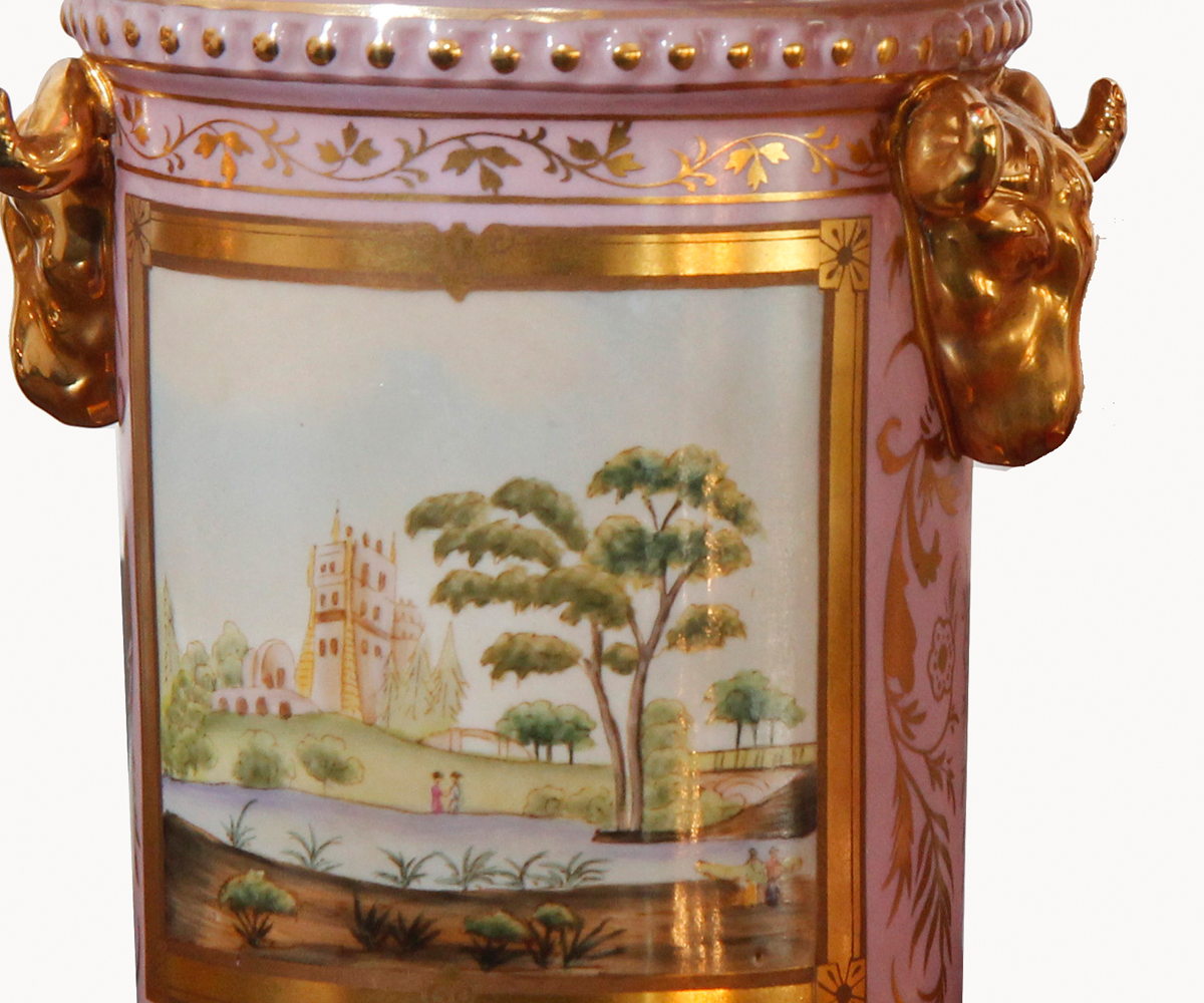 Florero Meissen Rosado - Galerie Pigalle